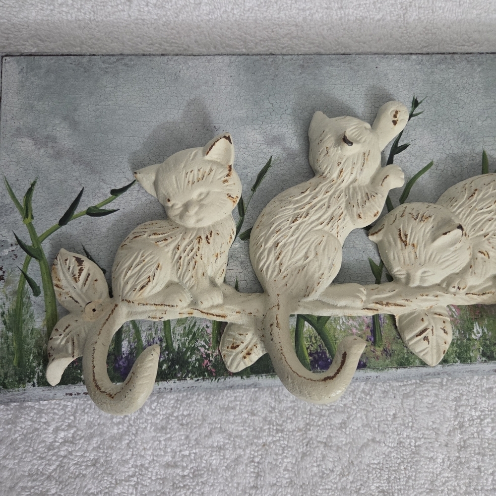 Cat Wall Hook Cat Tails - Wall Decor - Picture 4 of 9